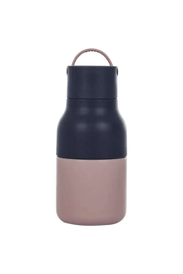 Lund London Active Water Bottle 250ml (2 tone - Pink & Indigo - 250ml)