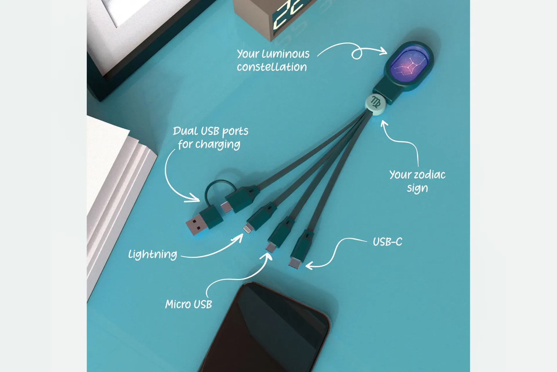 MOB Astro Cable 4 in 1