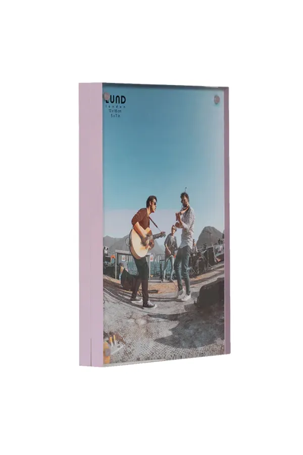Lund London Magnet Frames  5x7 (pink)