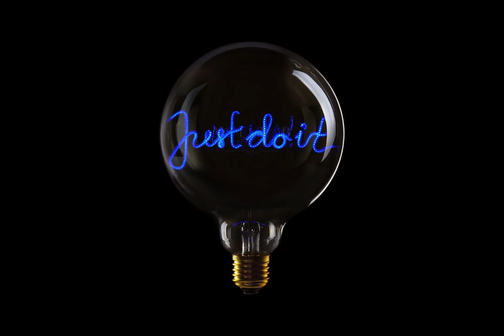 Message In The Bulb(MITB)-4 (JUST DO IT)