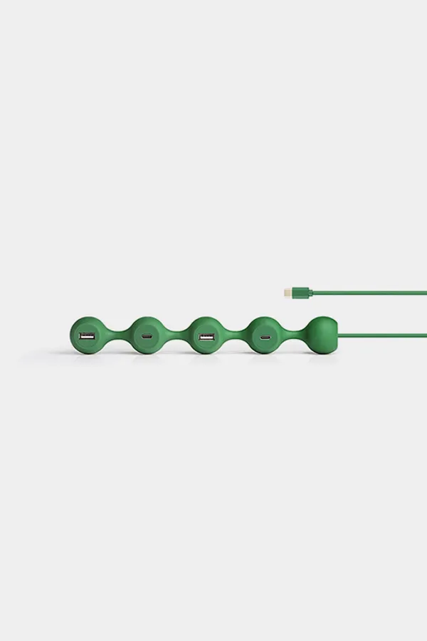 LEXON - PEAS HUB C (PEAS HUB C -DARK GREEN)