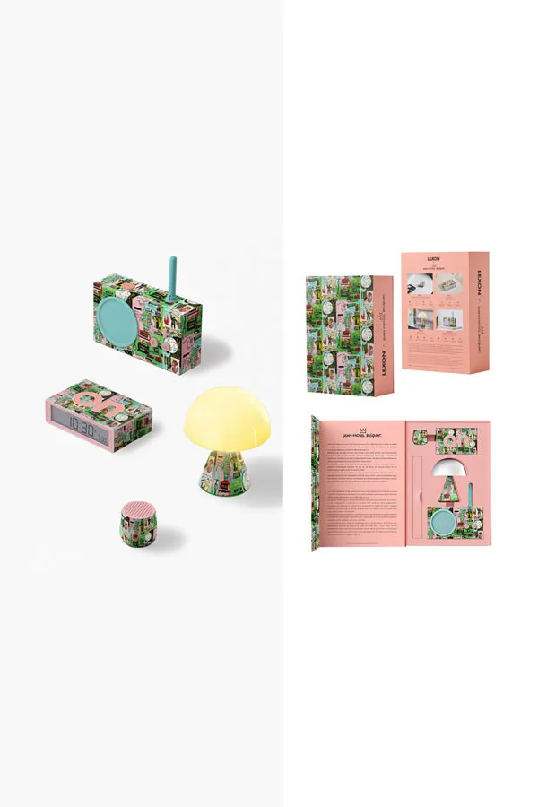 LEXON - GIFT SET LEXON X JEAN-MICHEL BASQUIAT IN ITALIAN