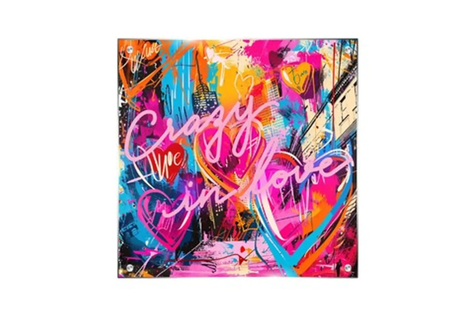 Message In The Frame-LED NEON SIGN - CRAZY IN LOVE