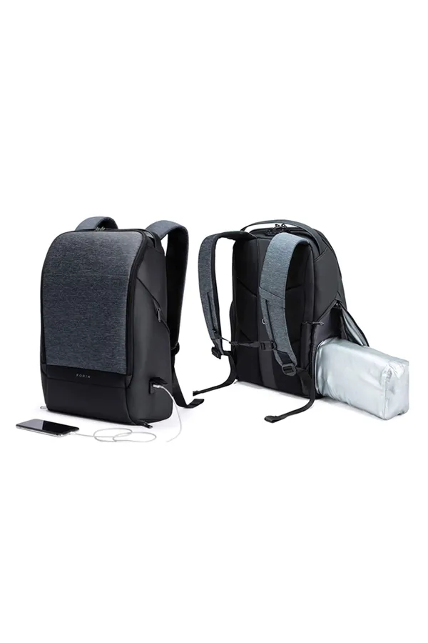 KORIN-Flex Pack Pro | Anti-theft Backpack- K3 (Dark Grey)