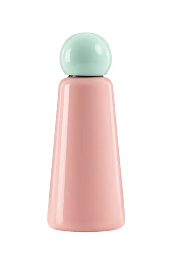 Lund London Skittle Water Bottle (500ml) – Pink & Mint | Customizable
